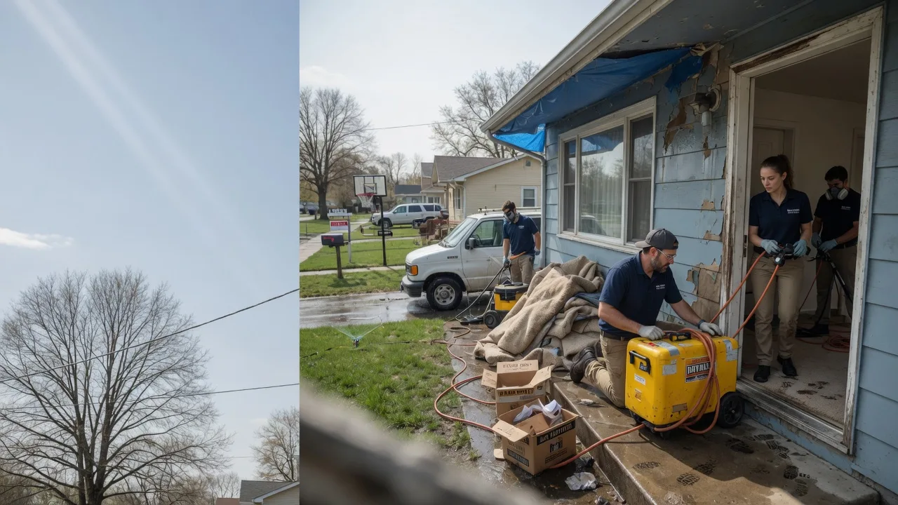 Basement Flood Cleanup in Jonesboro, IL near me